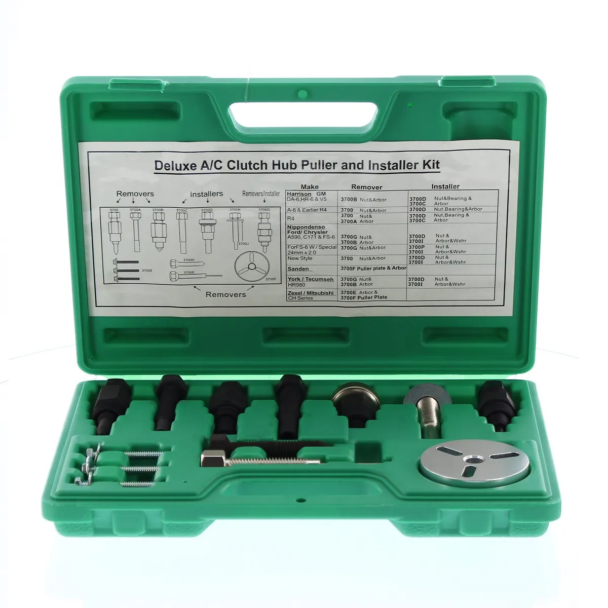 AMERICAN AIR - Kit extractor e instalador de embragues compresor AC.