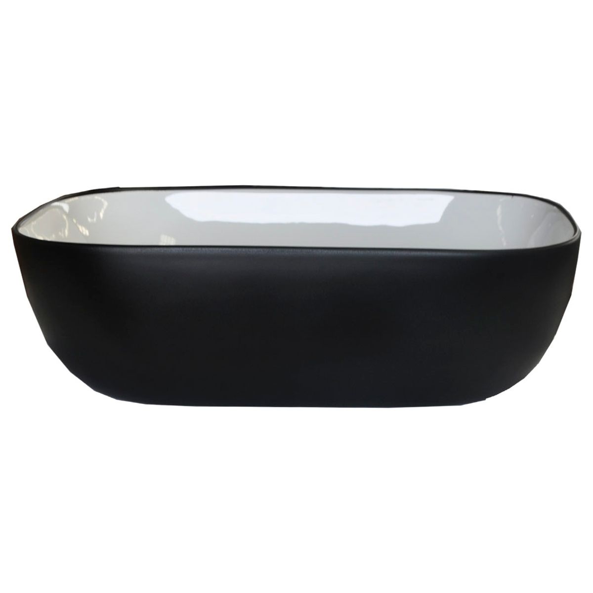 DOMSA - Lavamanos Sobreponer Domsa SLC895-BLACK OR WHITE  47x33x14cm