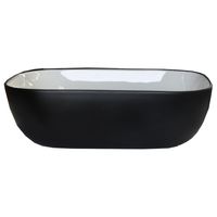 Lavamanos Sobreponer SLC895-BLACK OR WHITE 47x33x14cm