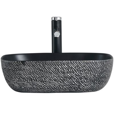 Imagen 2 del producto Lavamanos Sobreponer SLC895-ARENA PLATEADA 47x33x14cm