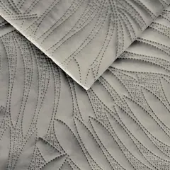 MALLORCA - Quilt Liso Velvet Ibiza Gris Acero 2 Pzas