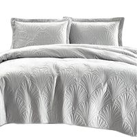 Quilt Liso Velvet Paris Gris Perla Superki