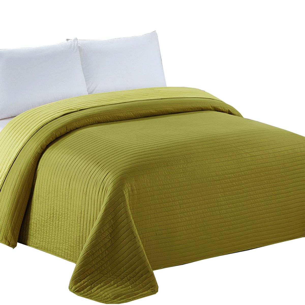 MALLORCA - Cobertor Liso 1,5 Plazas California Pistacho