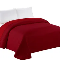 Cobertor Liso 1,5 Plazas California Burdeo