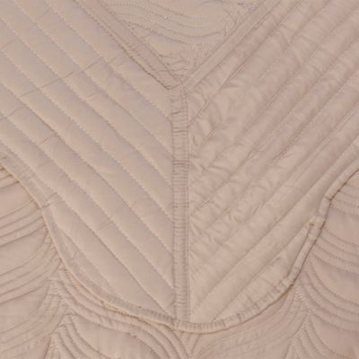 Imagen 2 del producto Quilt Bordado 2 Plazas Versailles Beige