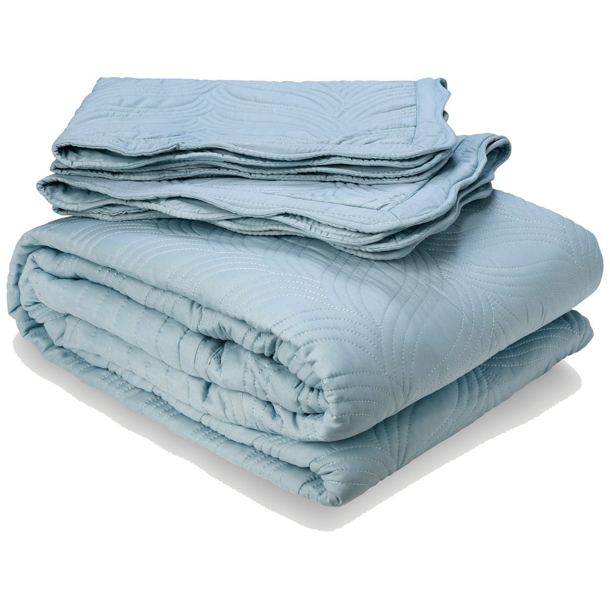 MALLORCA - Quilt Bordado King Versailles Aqua