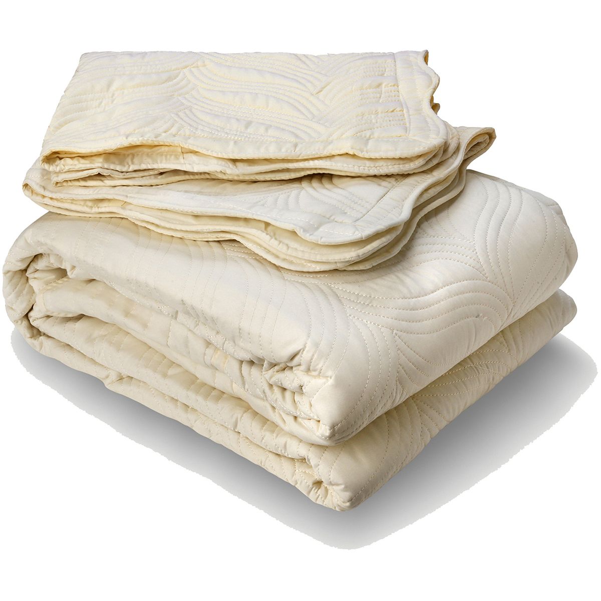 MALLORCA - Quilt Bordado King Versailles Crudo