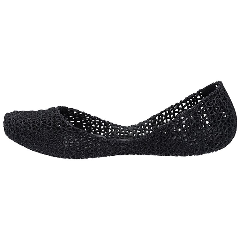 MELISSA - Ballerina Mujer Campana Papel VII Negro