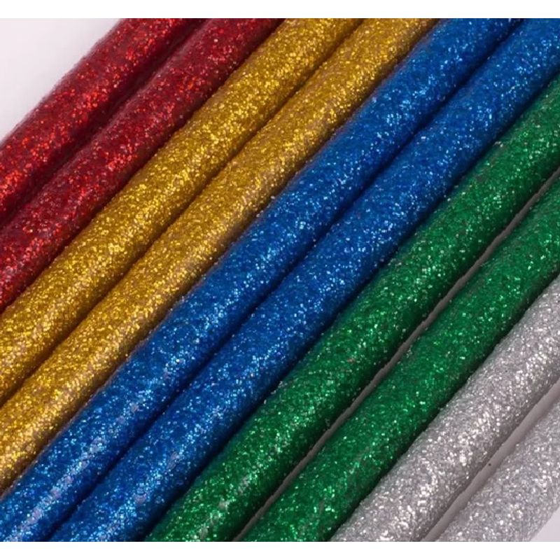GENERICO - Silicona En Barra Glitter 7 Mm 1 Kg.