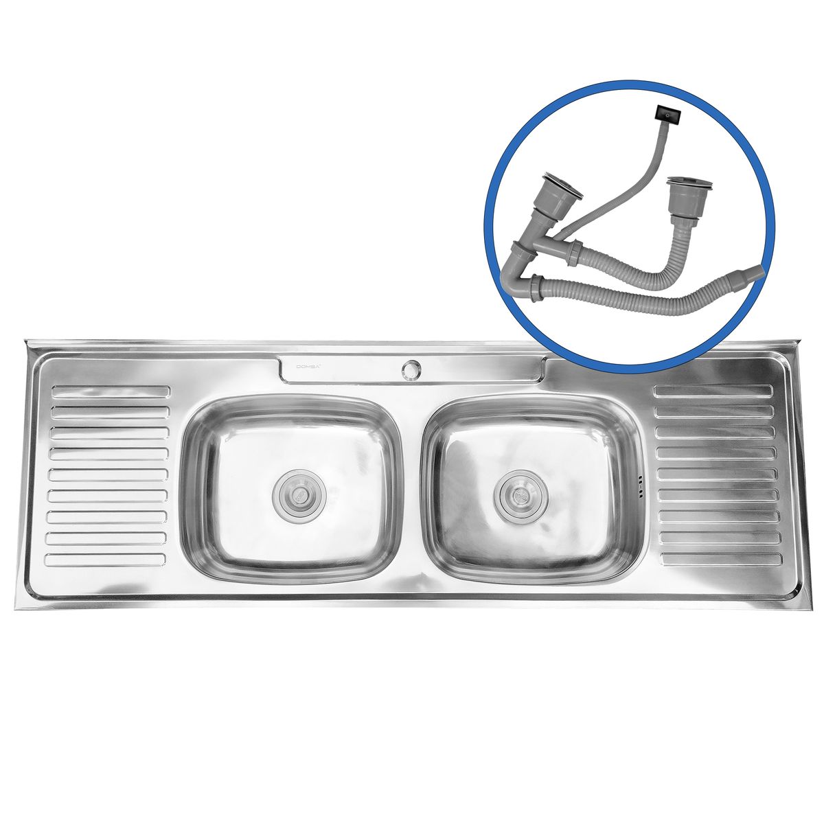 DOMSA - Cubierta Lavaplatos Domsa IDP15050  150x50x16cm