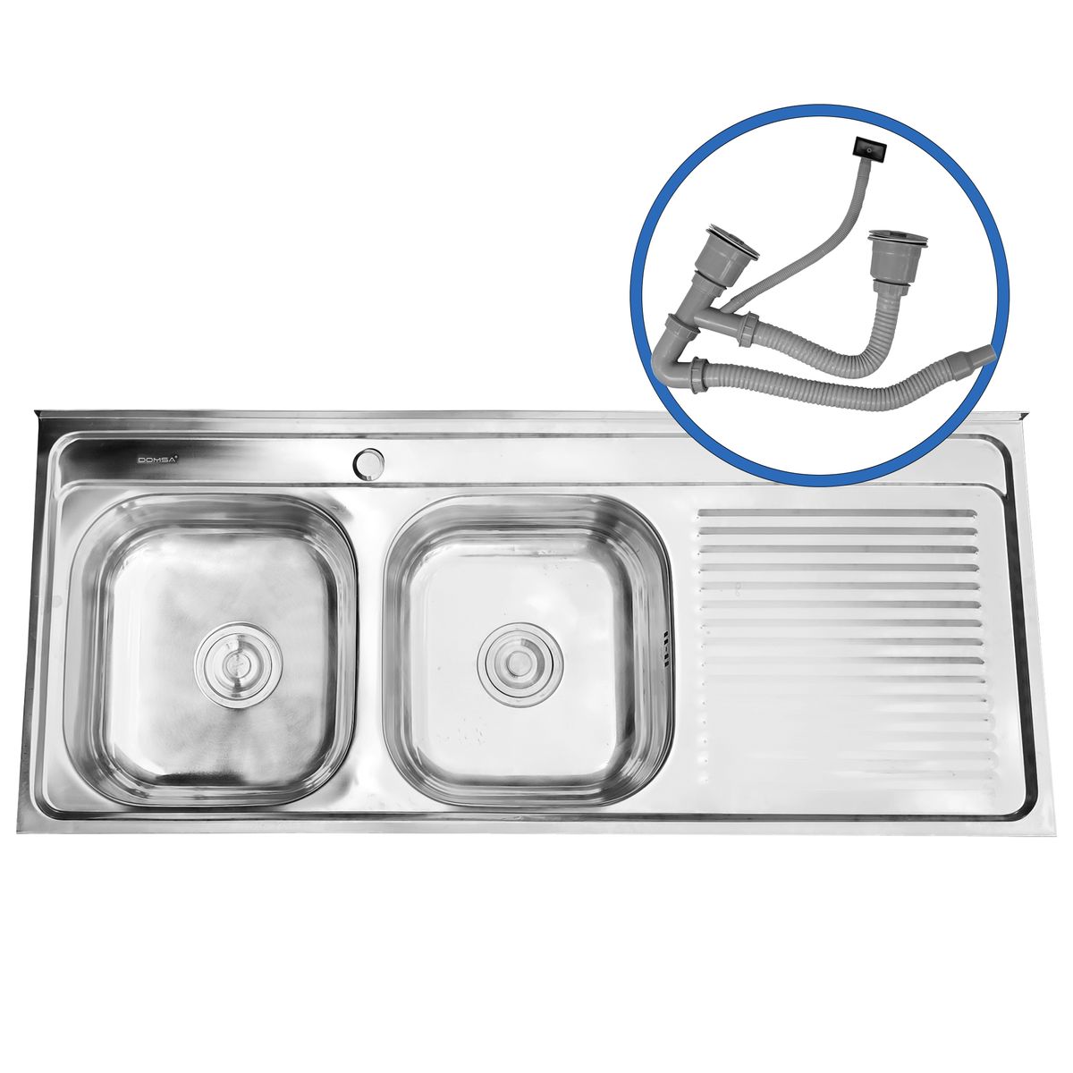 DOMSA - Cubierta Lavaplatos Domsa ID12050R  120x50x14cm