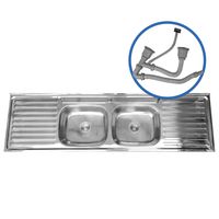 Cubierta Lavaplatos IDP18050 180x50x16cm