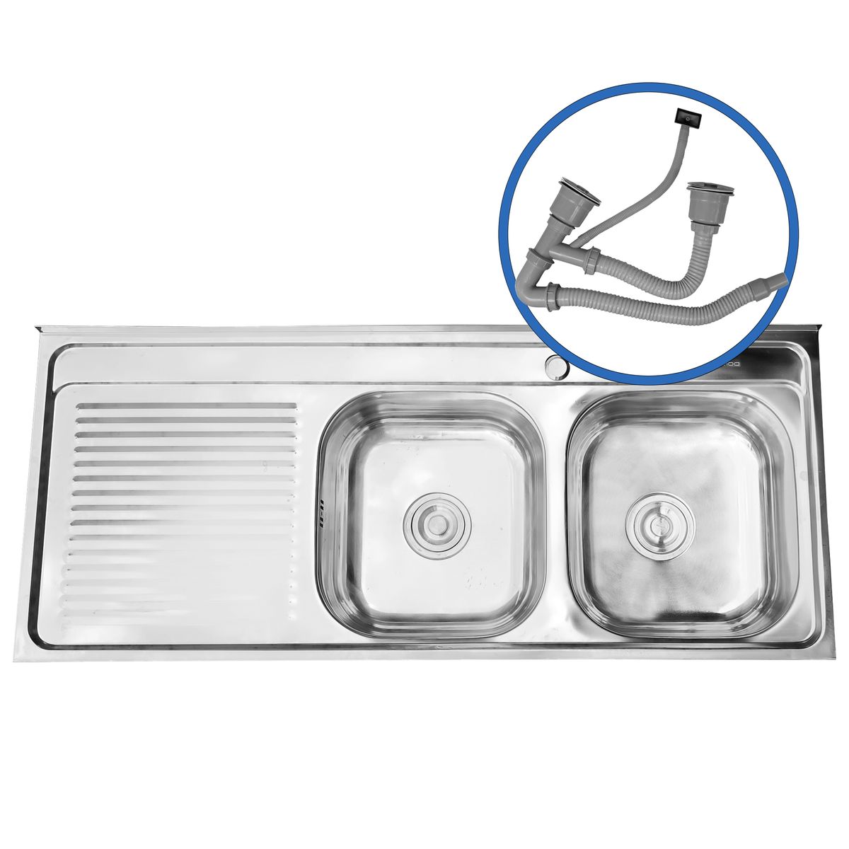 DOMSA - Cubierta Lavaplatos Domsa ID12050I  / 120x50x14cm