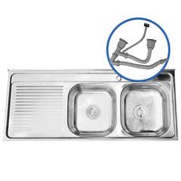 Cubierta Lavaplatos ID12050I / 120x50x14cm