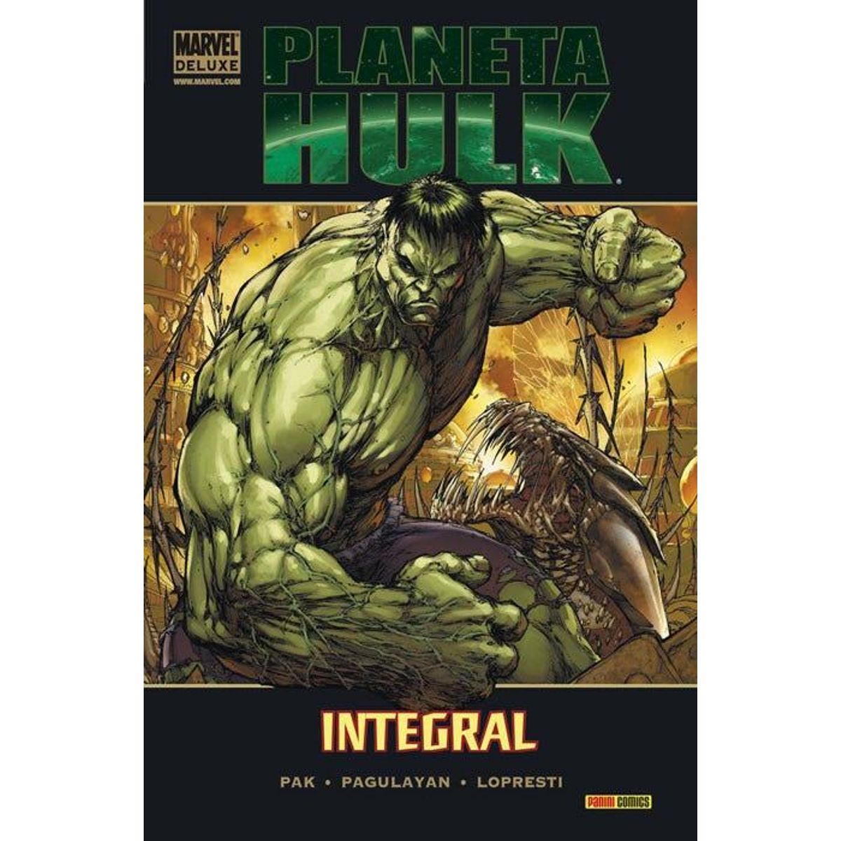PANINI - Marvel Deluxe Planeta Hulk Integral