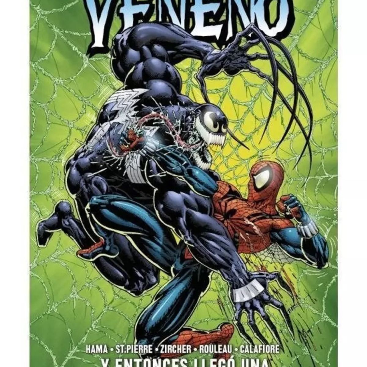 PANINI - 100 Marvel Hc Venen0 Y Entonces Llegó Una Araña  La Presa