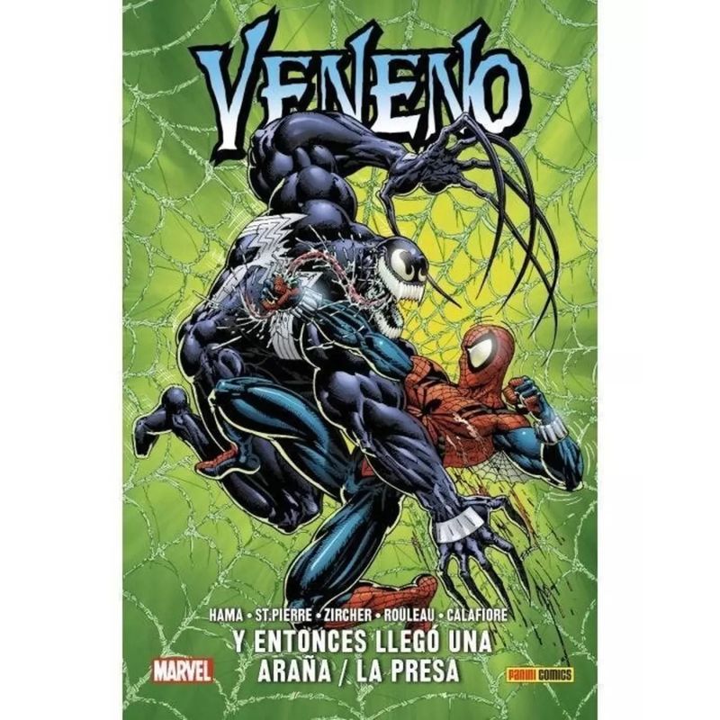 PANINI - 100 Marvel Hc Venen0 Y Entonces Llegó Una Araña  La Presa