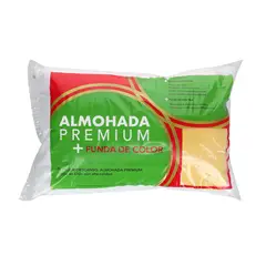 SUEÑO BLANCO - ALMOHADA 50X70 CM MAS FUNDA COLOR AMARILLO