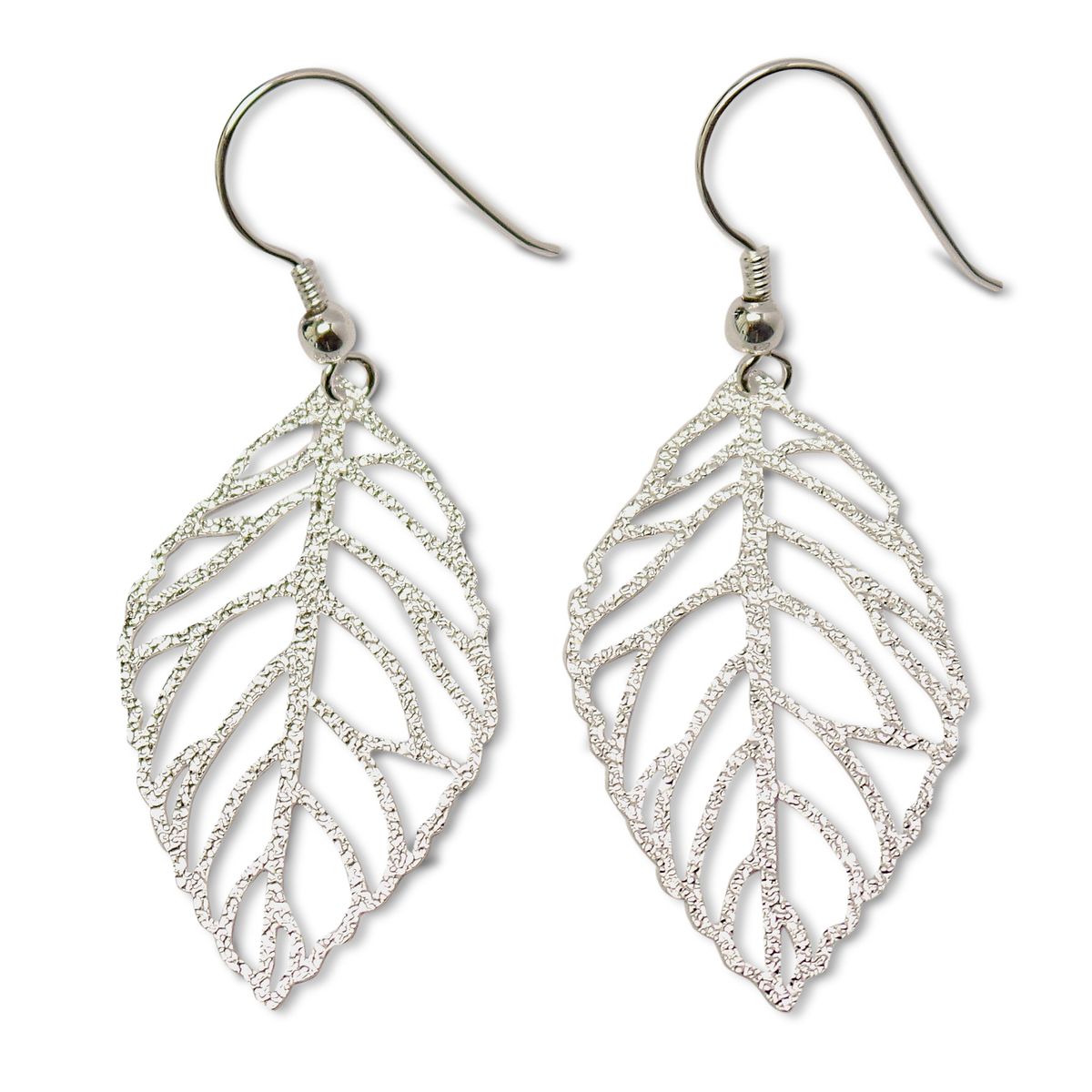 COGGIOLA - Aros Hoja Satinada Plata Fina 925