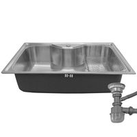 Lavaplatos Sobre Cubierta DS795485 Riñon 80X50X21cm