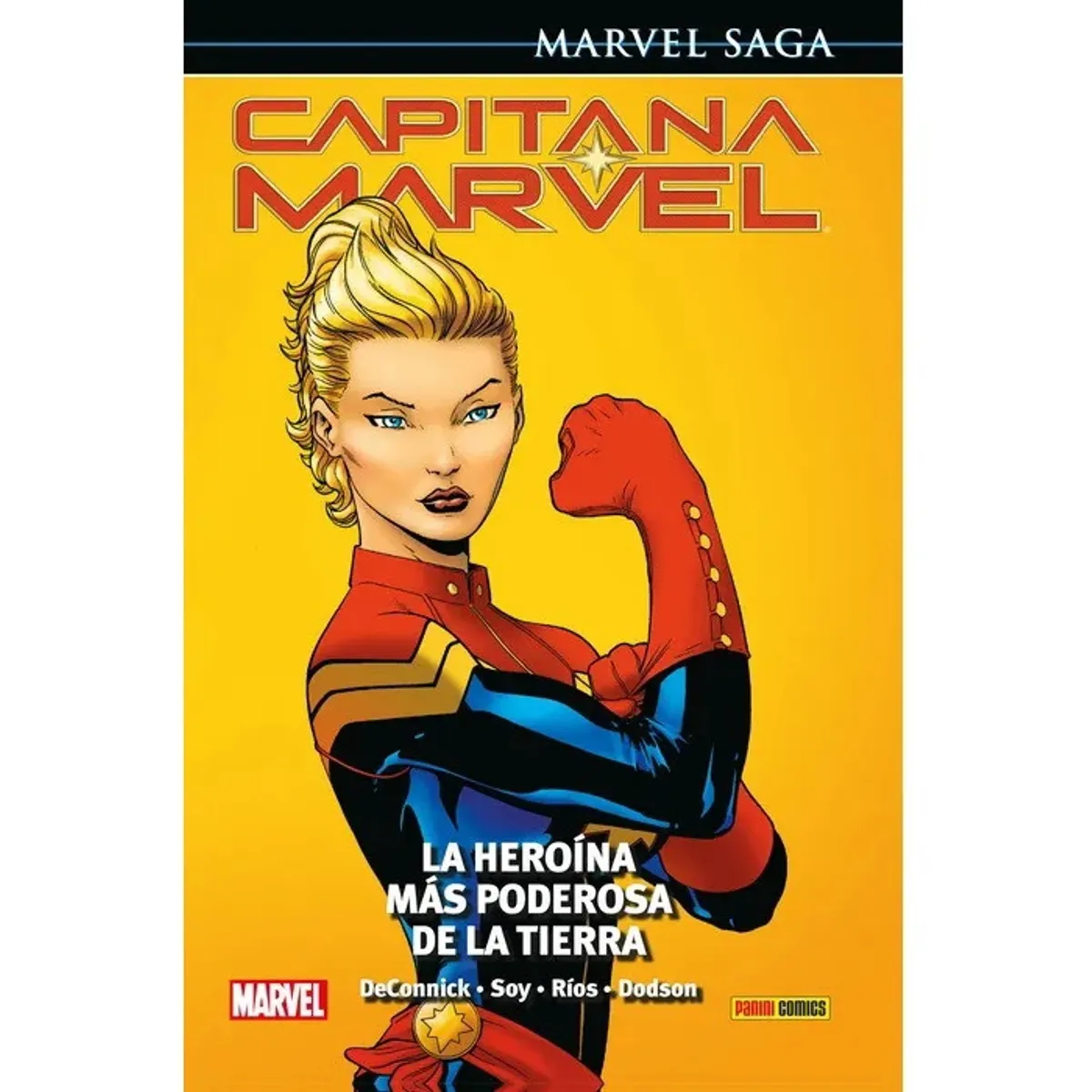 PANINI - Marvel Saga. Capitana Marvel 1 La Hero1na Más Poderosa De La Tierra