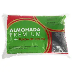 SUEÑO BLANCO - Almohada premium mas funda negro 50x70 cm