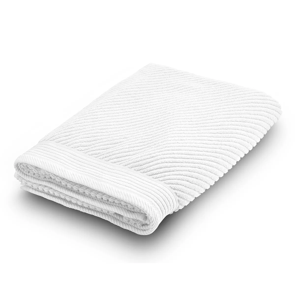 MALLORCA - Toallón de Baño Jacquard Blanco