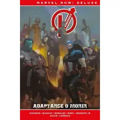 PANINI - Marvel Now! Deluxe. Los Vengadores De Jonathan Hickman 5 Adaptarse O Morir