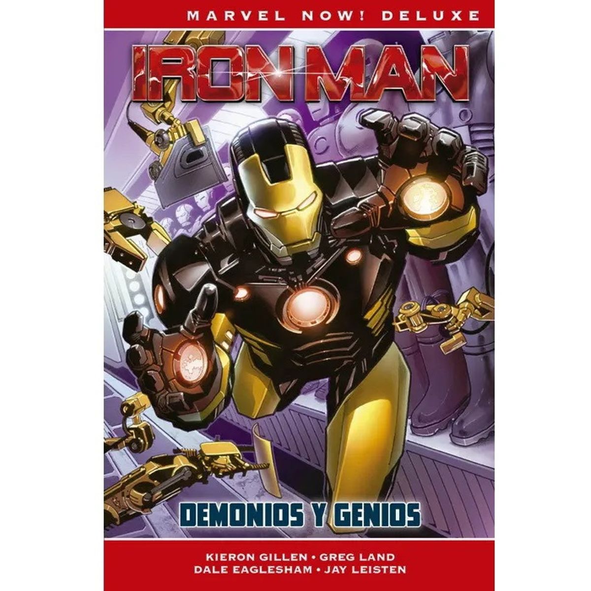 PANINI - Marvel Now! Deluxe. Iron Man De Kieron Gillen 1 Demonios Y Genios