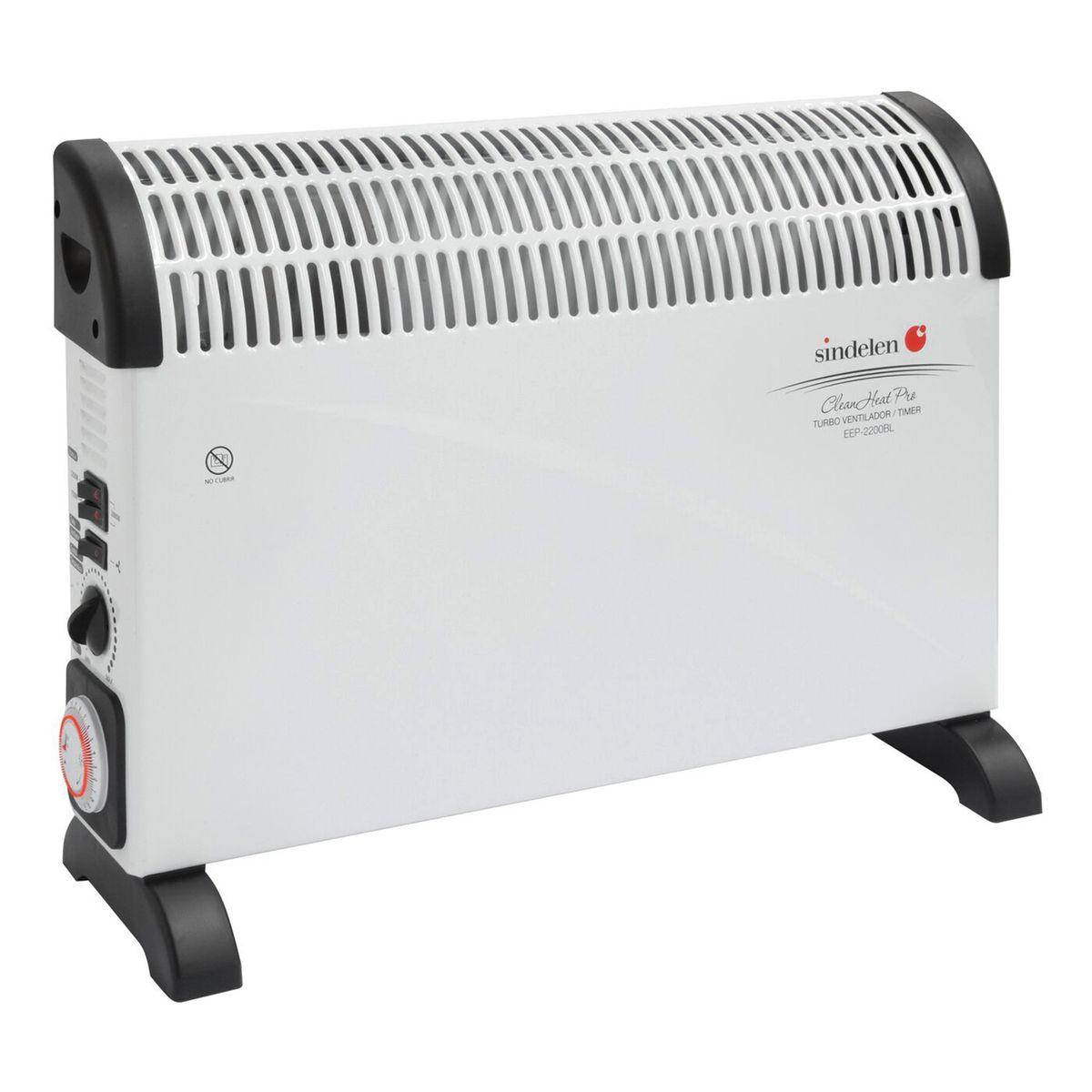 SINDELEN - Estufa Eléctrica 2000 W Eep-2200Bl Sindelen