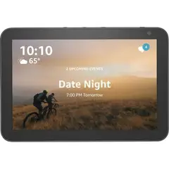 AMAZON - Echo Show 8 Negro Con Alexa Compatible Con Apps De Streaming