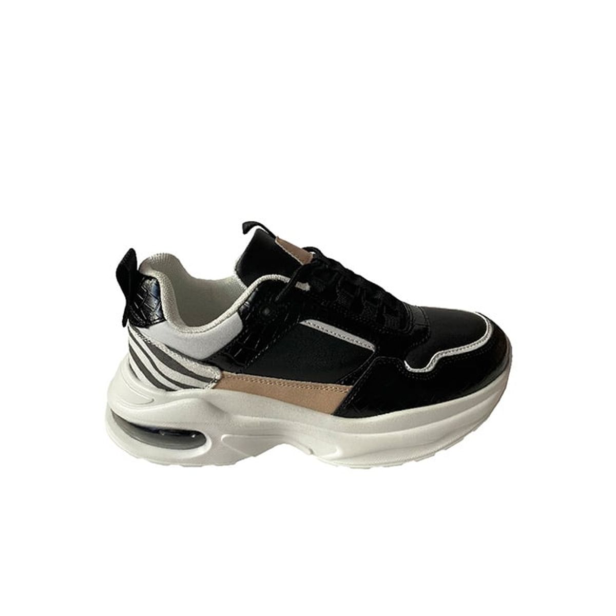 TODOPIEL - Zapatilla Mujer Negro Todopiel