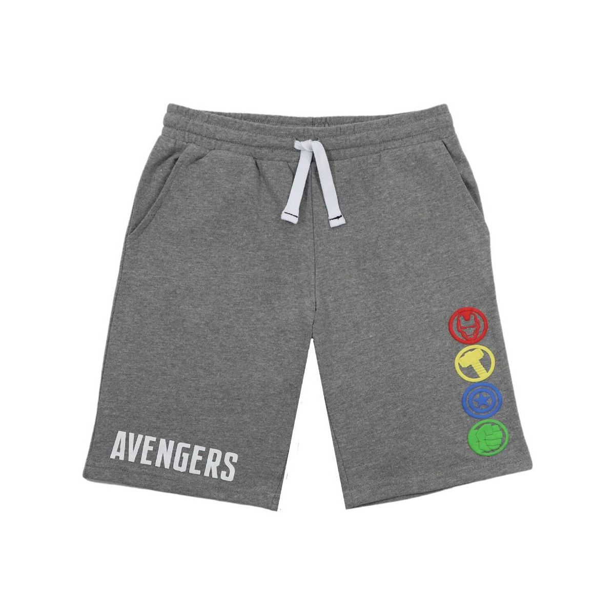 MARVEL - Bermuda Niño Avengers Iconos Equipo Gris Marvel