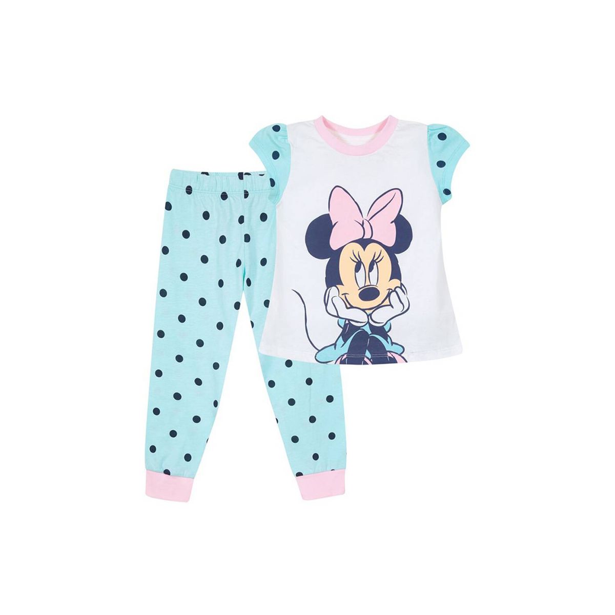 DISNEY - Pijama Niña Minnie Thinking On Celeste Disney