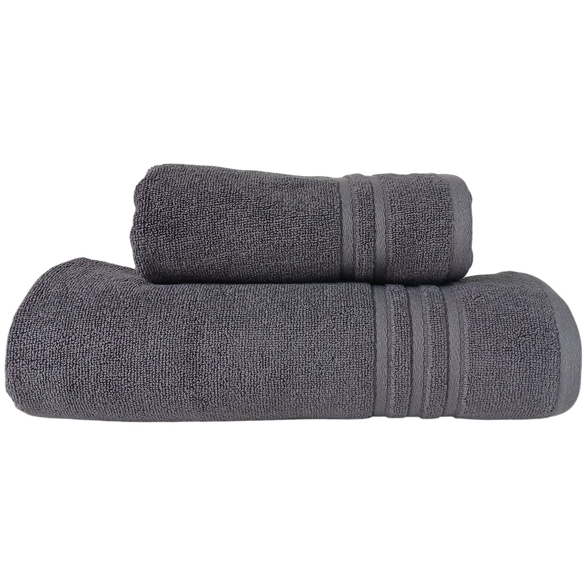 MALLORCA - Juego de Toallas de Baño Grecco Grafito