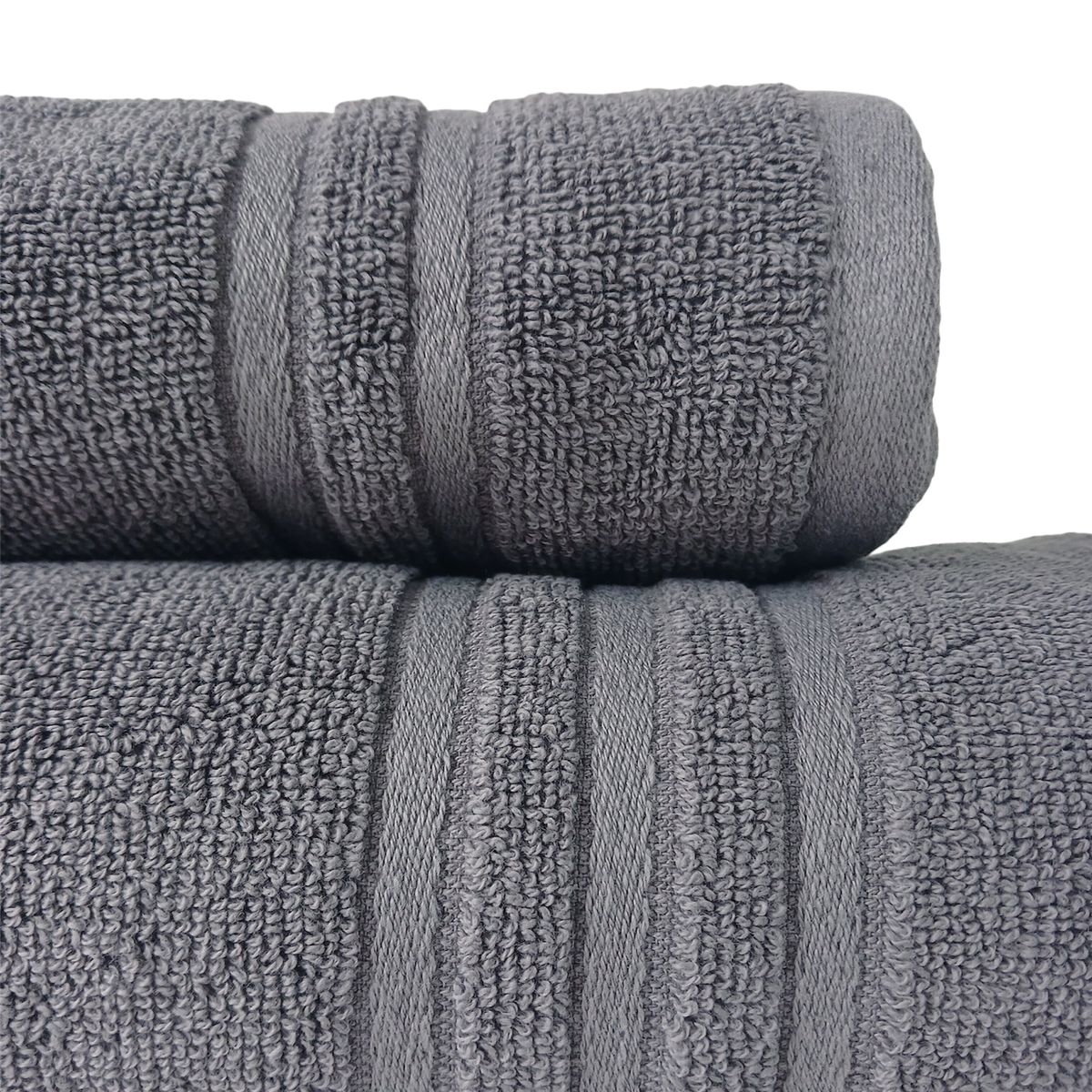 MALLORCA - Juego de Toallas de Baño Grecco Grafito