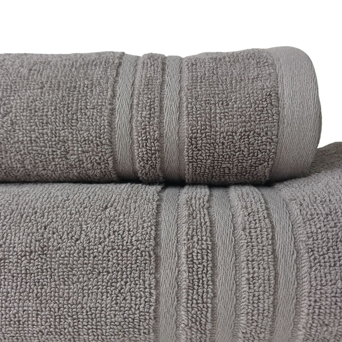 MALLORCA - Juego de Toallas de Baño Grecco Gris