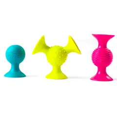 FATBRAIN TOY - Pipsquigz Mordedores y sonajeros sensoriales