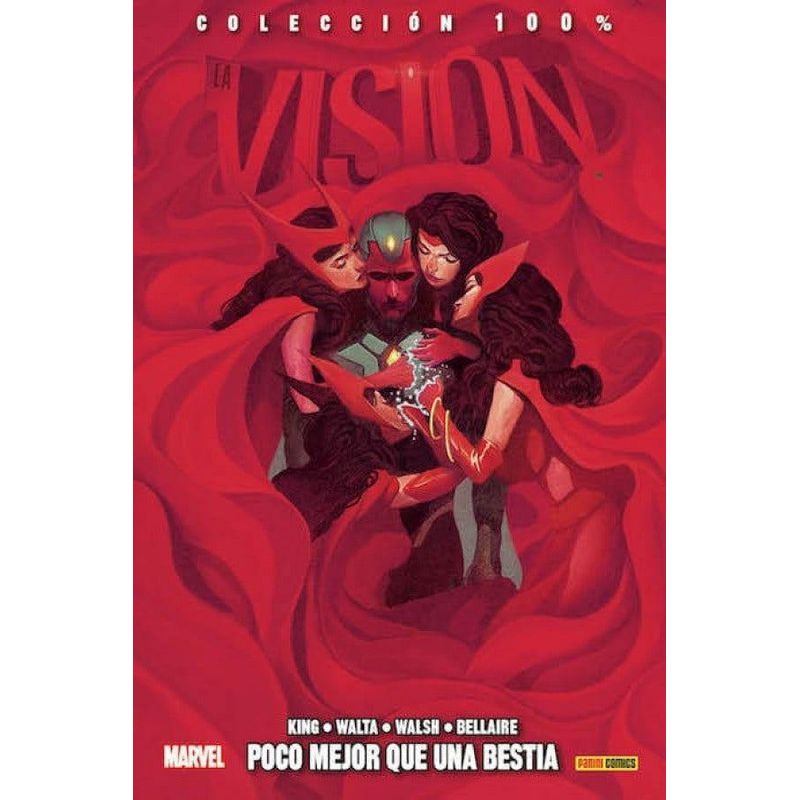 PANINI - 100% Marvel. La Visión 2 Poco Mejor Que Una Bestia