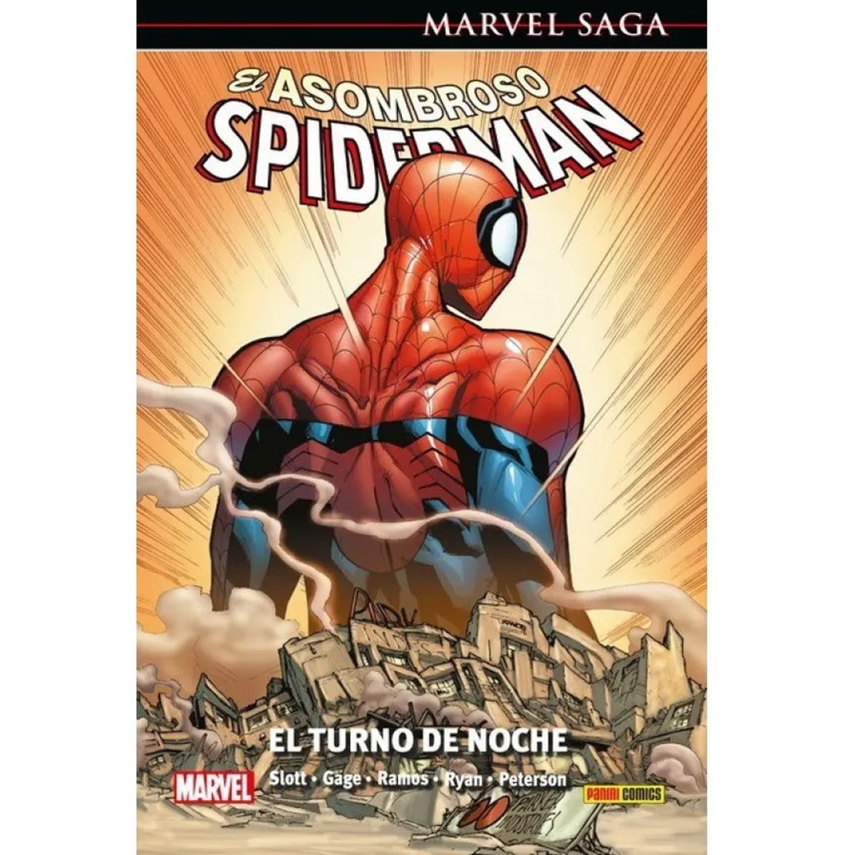 PANINI - Marvel Saga. El Asombroso Spiderman 49 El Turno De Noche