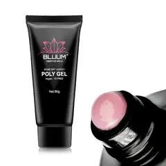 BLUUM - Polygel Rosado 06 60gr - Gel Para Uñas