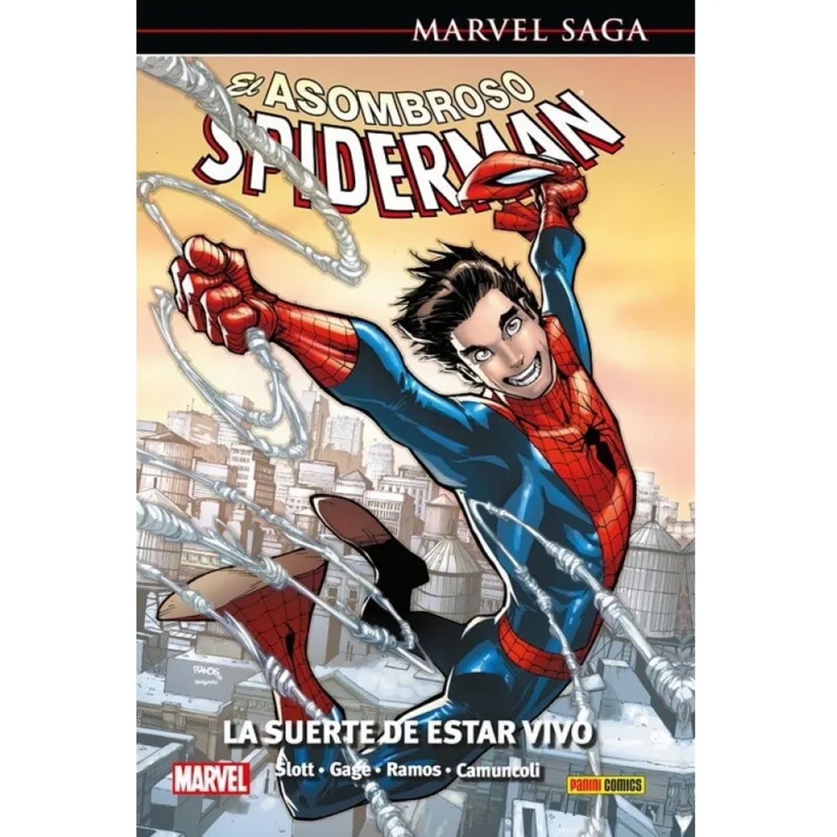 PANINI - Marvel Saga. El Asombroso Spiderman 46 La Suerte De Estar Vivo
