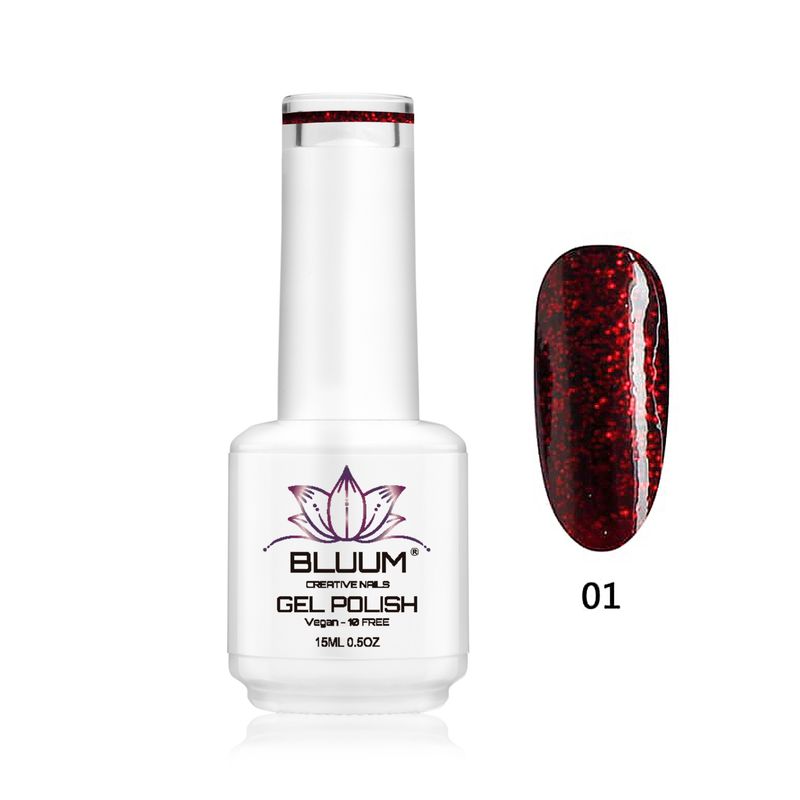 BLUUM - Esmalte Permanente Royal Red 01 15 ml