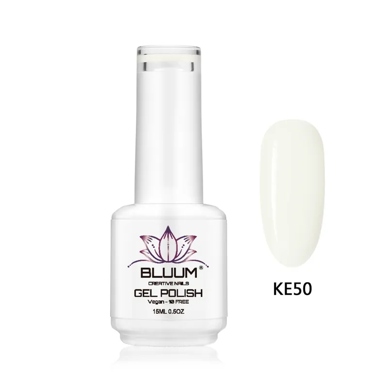 BLUUM - Esmalte Permanente Blanco Lechoso 15 ml