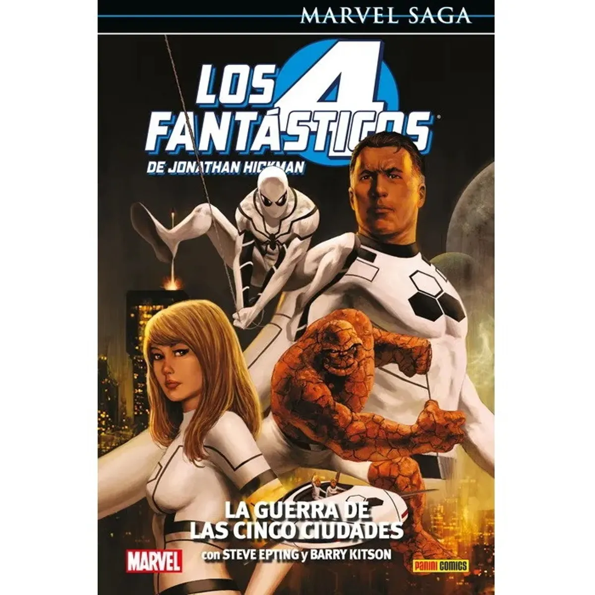 PANINI - Los 4 Fantásticos De Jonathan Hickman 4 La Guerra De Las Cinco Ciudades