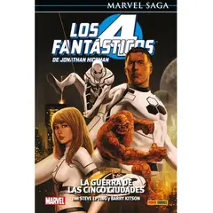 PANINI - Los 4 Fantásticos De Jonathan Hickman 4 La Guerra De Las Cinco Ciudades