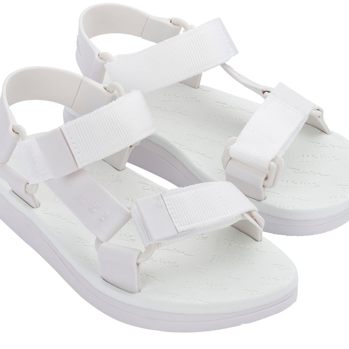 MELISSA - Sandalia Papete Rider Blanco Melissa