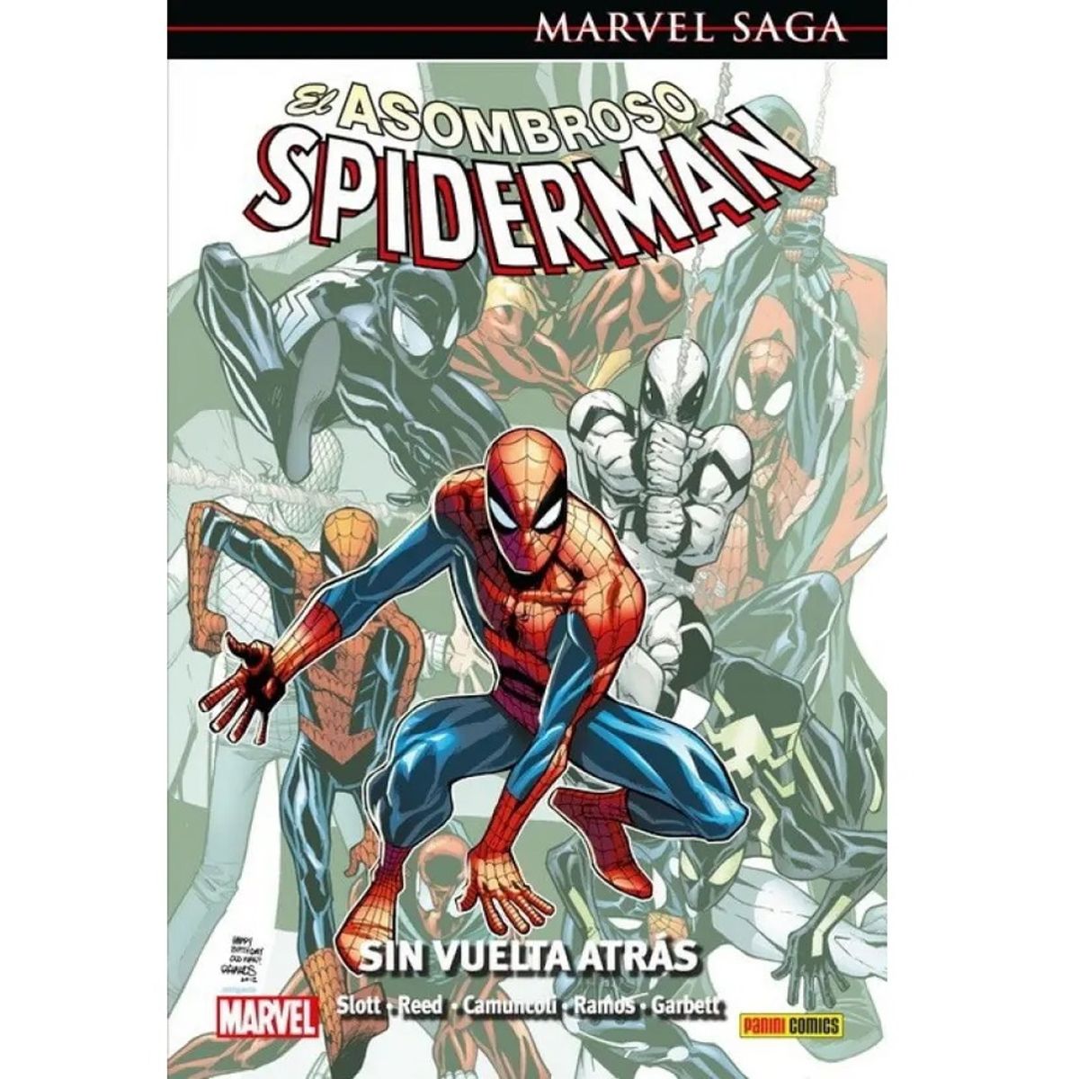 PANINI - Marvel Saga. El Asombroso Spiderman 37 Sin Vuelta Atrás