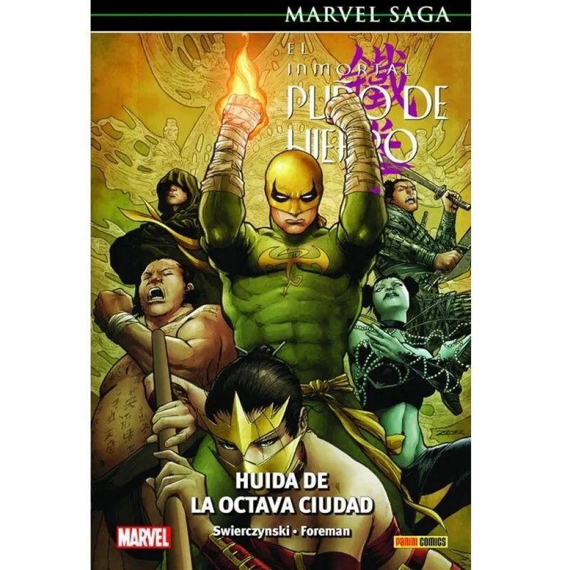 PANINI - Marvel Saga. El Inmortal Puño De Hierro 5 Huída De La Octava Ciudad