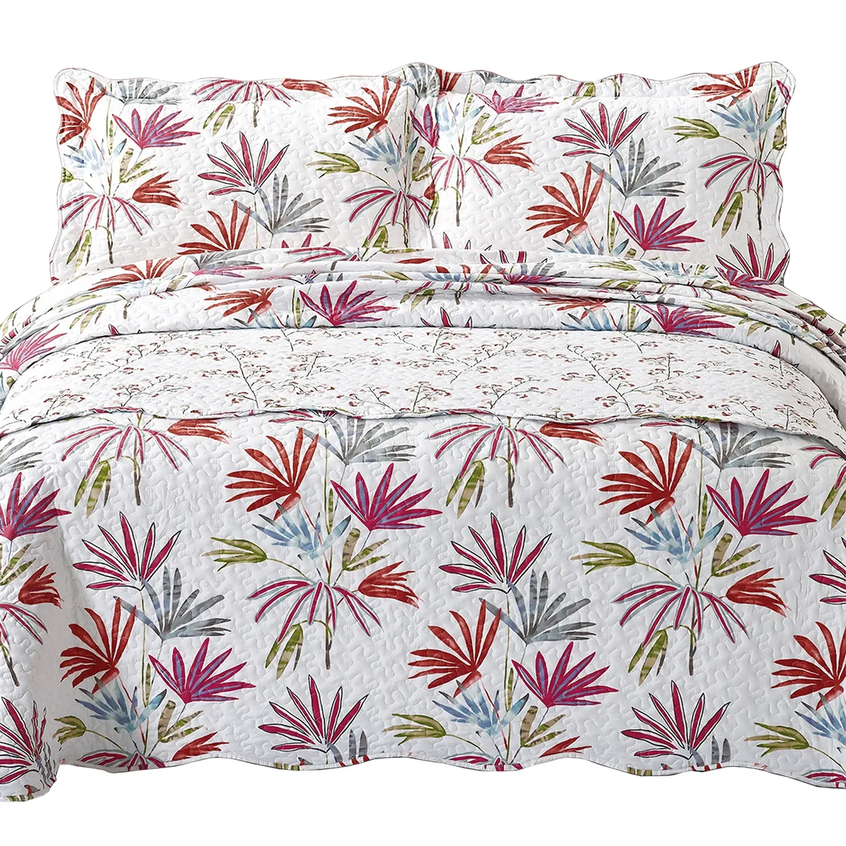 MALLORCA - Quilt Con Piecera Montego 1,5 Plazas